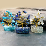 KARMAPLEDGE Árbol de Cristal: decoración para hogar u oficina.