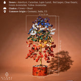 KARMAPLEDGE base de madera realza la pieza y aporta presencia natural al hogar.