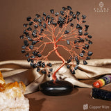 KARMAPLEDGE árbol con cuentas de cristal, favorece energía positiva en la oficina