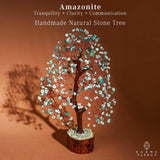 KARMAPLEDGE Detalle cobre arbol vida, decoración elegante y artesanal.