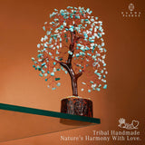 KARMAPLEDGE Diseño artesanal arbol vida, añade elegancia natural.