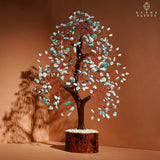 KARMAPLEDGE Empaque regalo arbol cristal, listo para presentar.