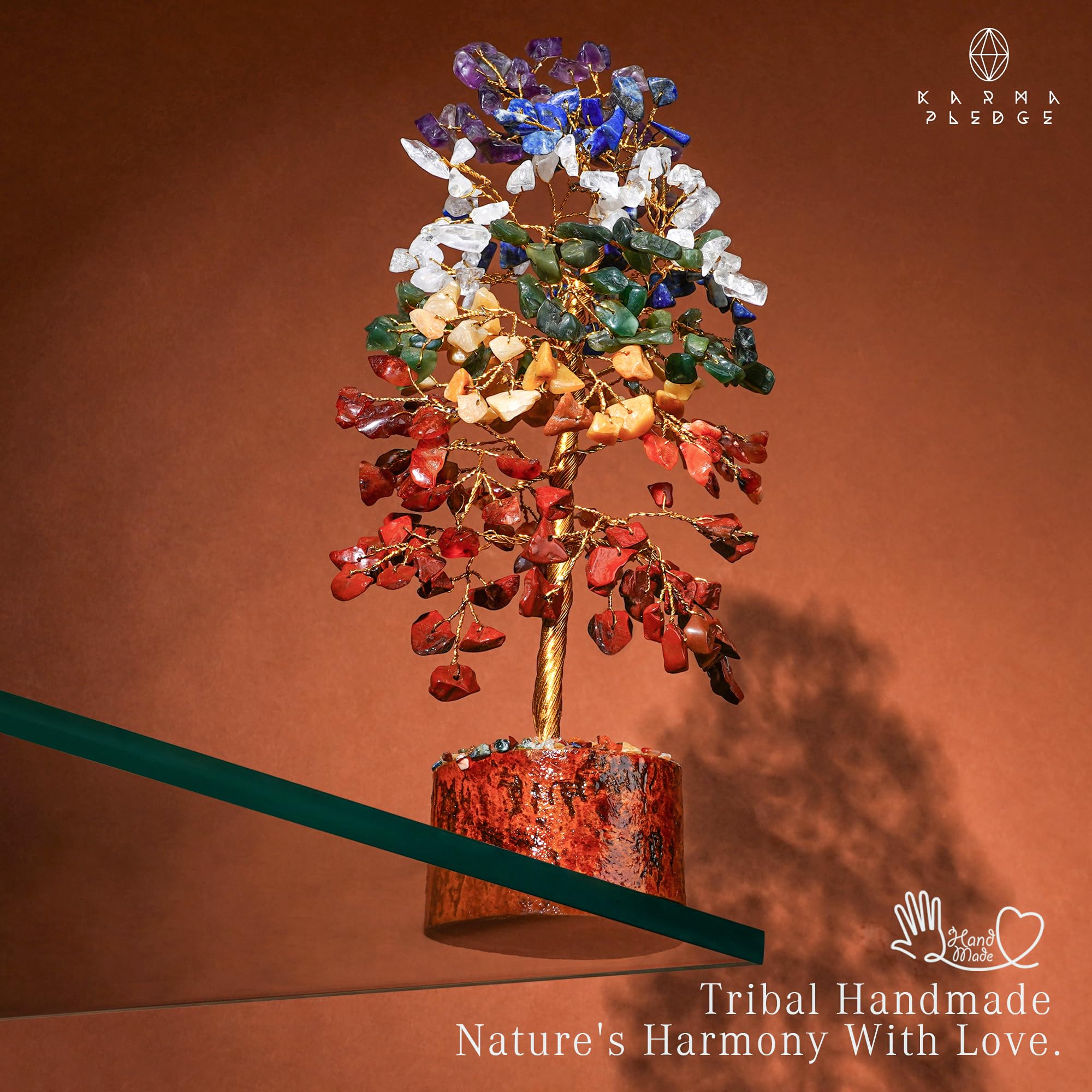 KARMAPLEDGE energía-positiva-arbol para elevar el ánimo y decorar con calma.