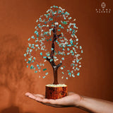 KARMAPLEDGE Regalo buena suerte arbol cristal, ideal para fiestas.
