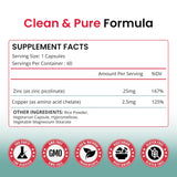 Karuna Zinc Picolinato Plus, favorece salud de piel y tejidos.