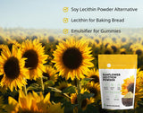 Kate Naturals lecitina de girasol, polvo para gomitas, emulsiona y da consistencia
