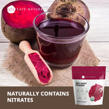 Kate Naturals Polvo-remolacha-energia: nitratos naturales para un impulso suave.