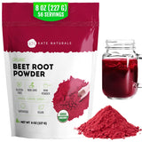 Kate Naturals Polvo-remolacha-smoothie: color natural y nutrientes para batidos.