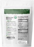 Kate Naturals Spirulina certificado USDA y libre de OGM para confianza.