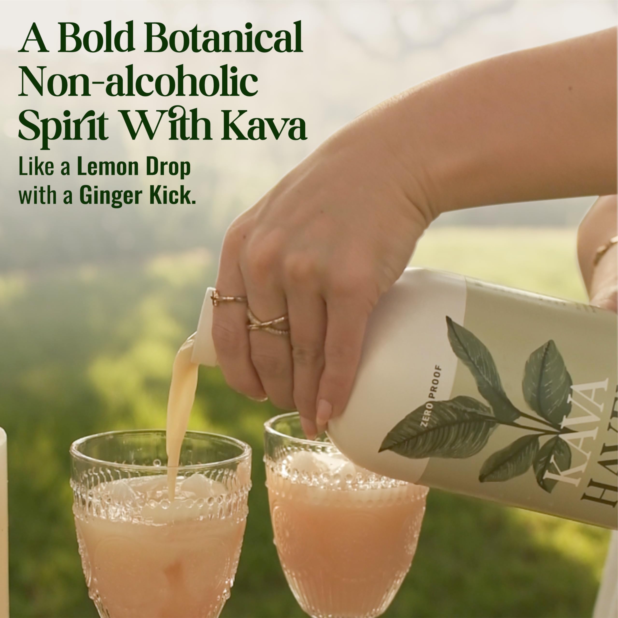 Kava Haven protagonista sin alcohol con raíz de kava Noble para bebidas.