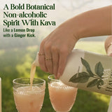 Kava Haven protagonista sin alcohol con raíz de kava Noble para bebidas.