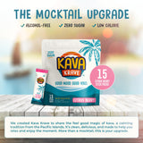 Kava Krave bebida para ambiente social sin alcohol.