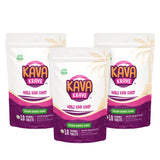 Kava Krave caramelo pasión naranja guayaba en empaque de viaje, 10 unidades por pieza.
