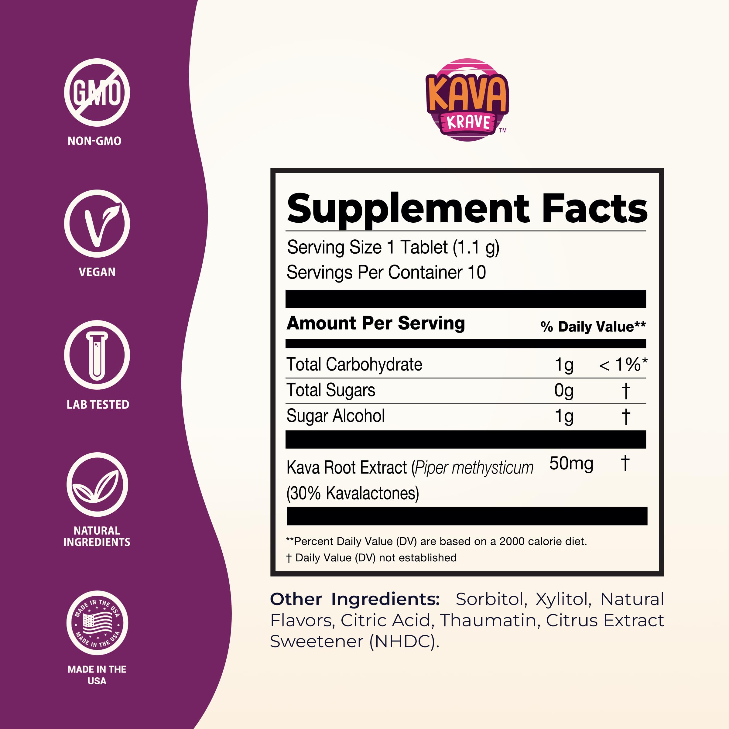 Kava Krave caramelo pasión naranja guayaba porciones individuales para consumo rápido.