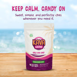 Kava Krave caramelo pasión naranja guayaba complemento sabroso para bebidas sin alcohol.
