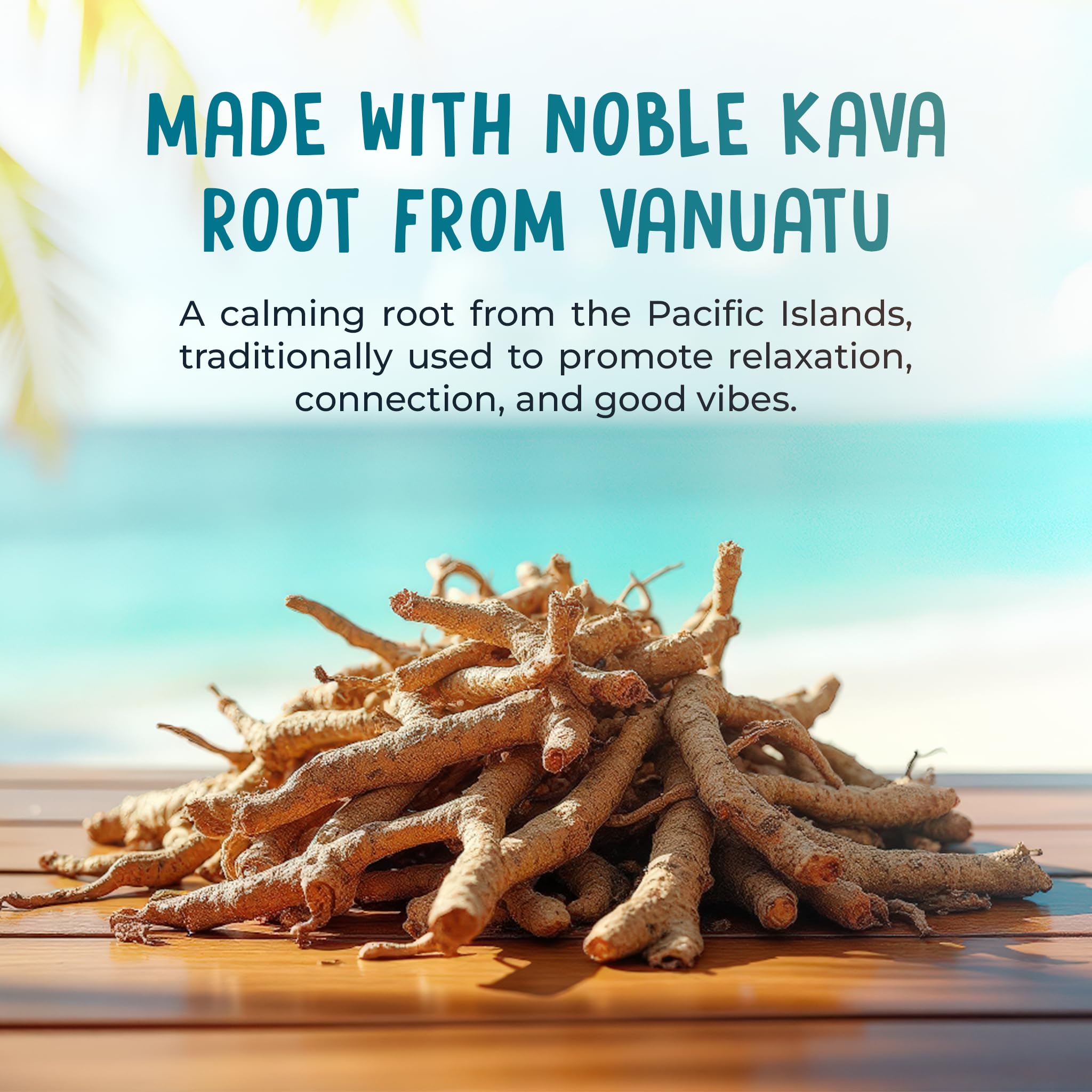 Kava Krave detalle de sabor cítrico-frutos rojos.