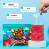KAVA PUNCH ambiente social, ideal para mocktails sin alcohol.