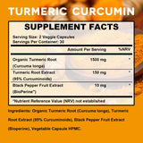 Curcuminoides al 95% con Kavguine para mejor absorción y uso diario.