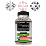 Kaya Naturals Berberina HCL, cápsulas en frasco, consumo diario conveniente.