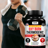 Kaya Naturals Oxy Burn cápsulas energéticas para entrenamientos y enfoque