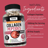 Kaya Naturals tipos I II III V X en formula completa.