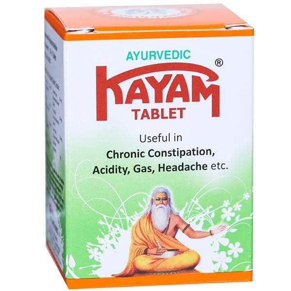 Kayam Tabletas, caja de 30 tabletas para uso diario.