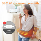 Kdti almohadilla de calor con cuatro modos de temporizador para uso flexible.