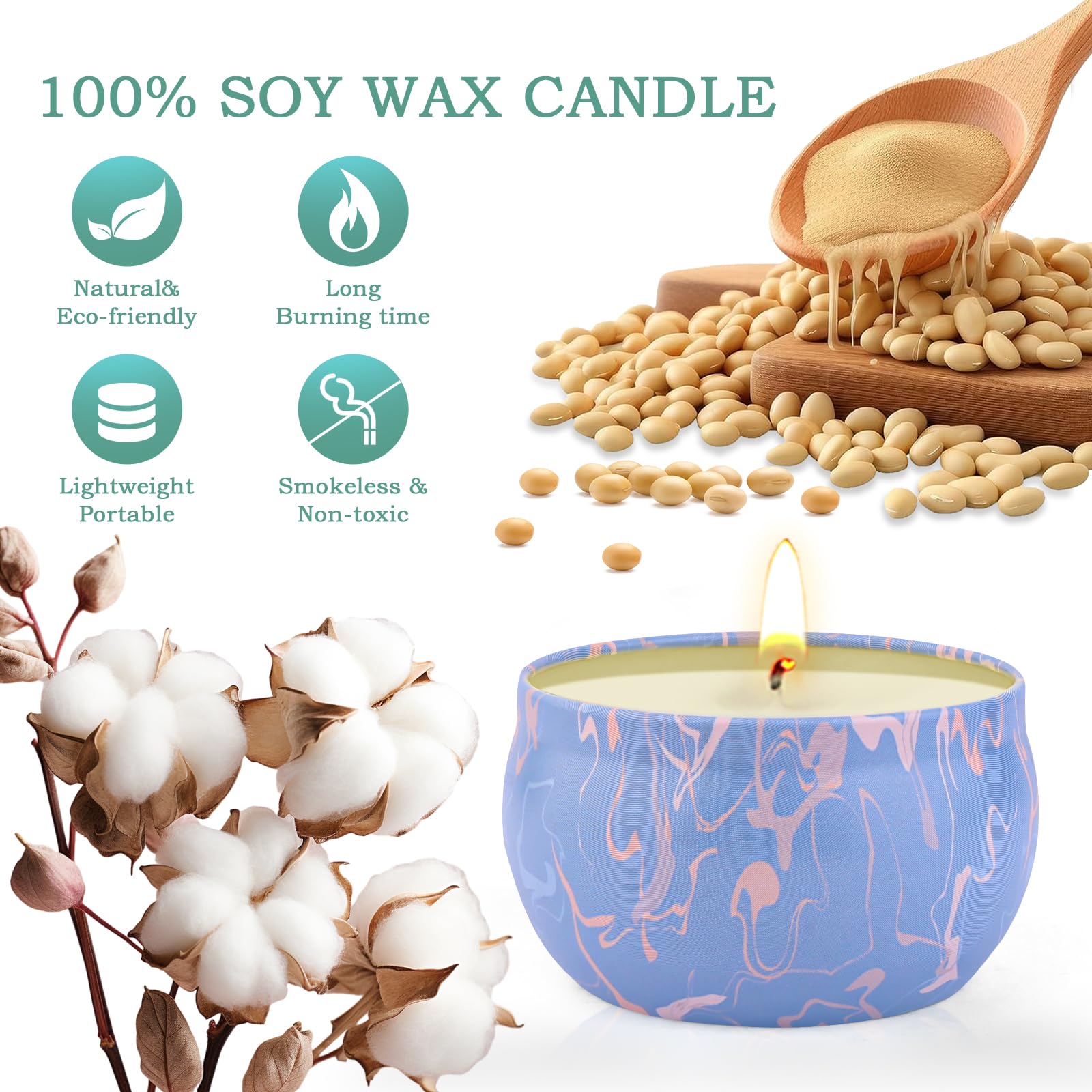 KEARLGMBH vela aroma primavera para renovar tu espacio