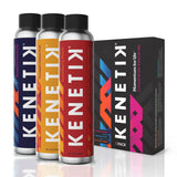 Kenetik concentrado sin cafeína en botella de 4 oz para enfoque claro.