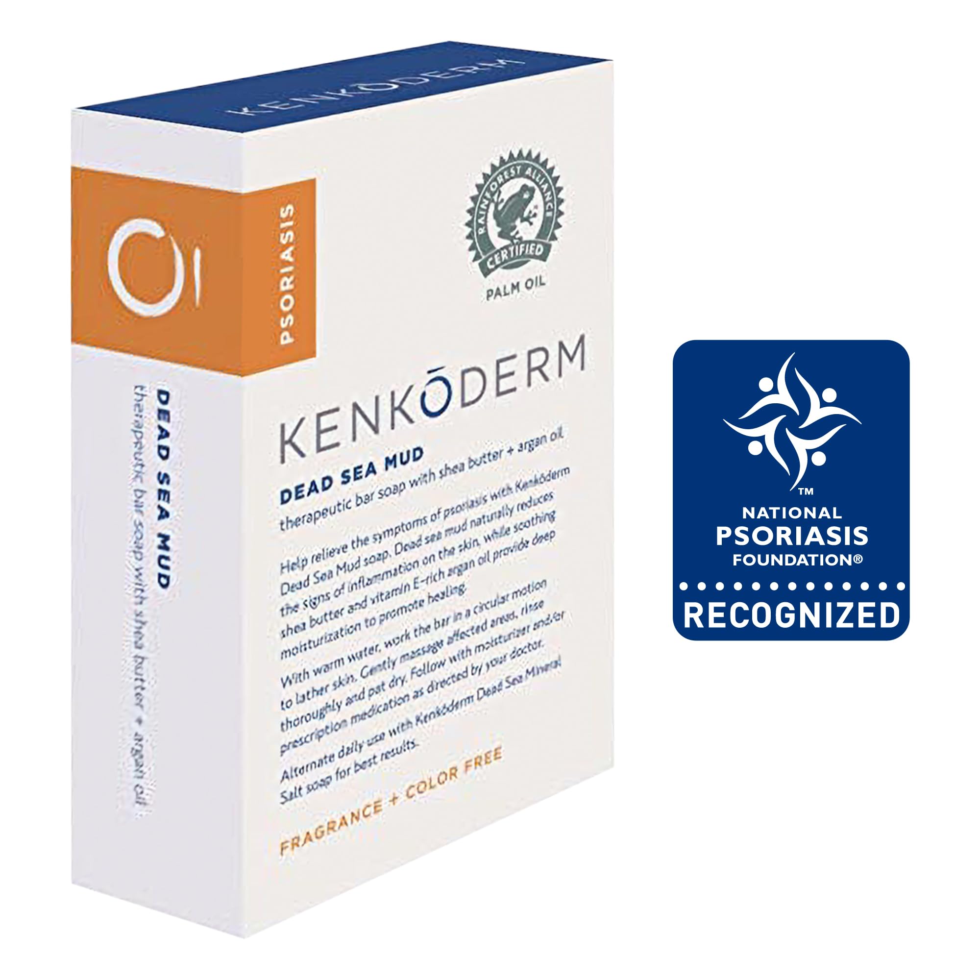 Kenkoderm Barra exfoliante suave: renovación suave de la piel.