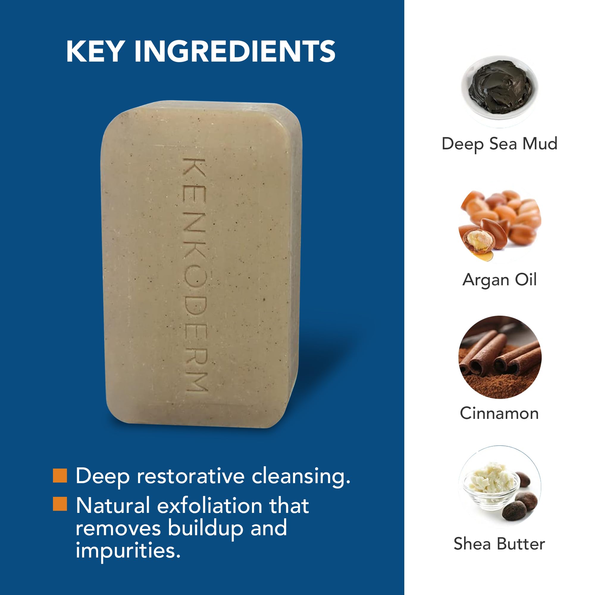 Kenkoderm Jabon manteca karité: confort y suavidad para irritaciones.