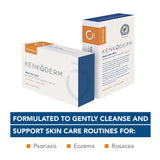 Kenkoderm Barra para piel sensible, ayuda a calmar molestias sin irritantes.