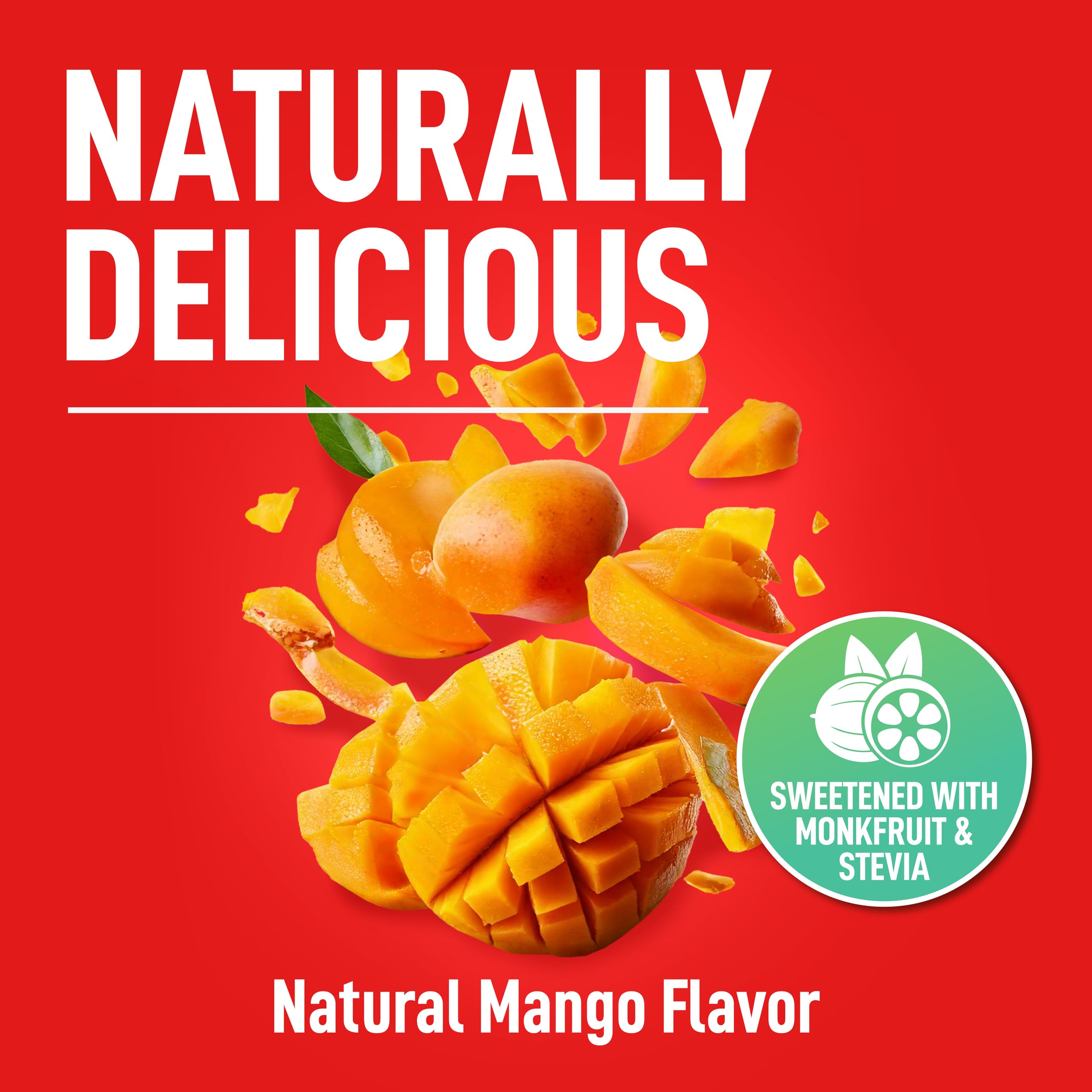 Sachets de Keppi mango compactos para llevar a cualquier lugar