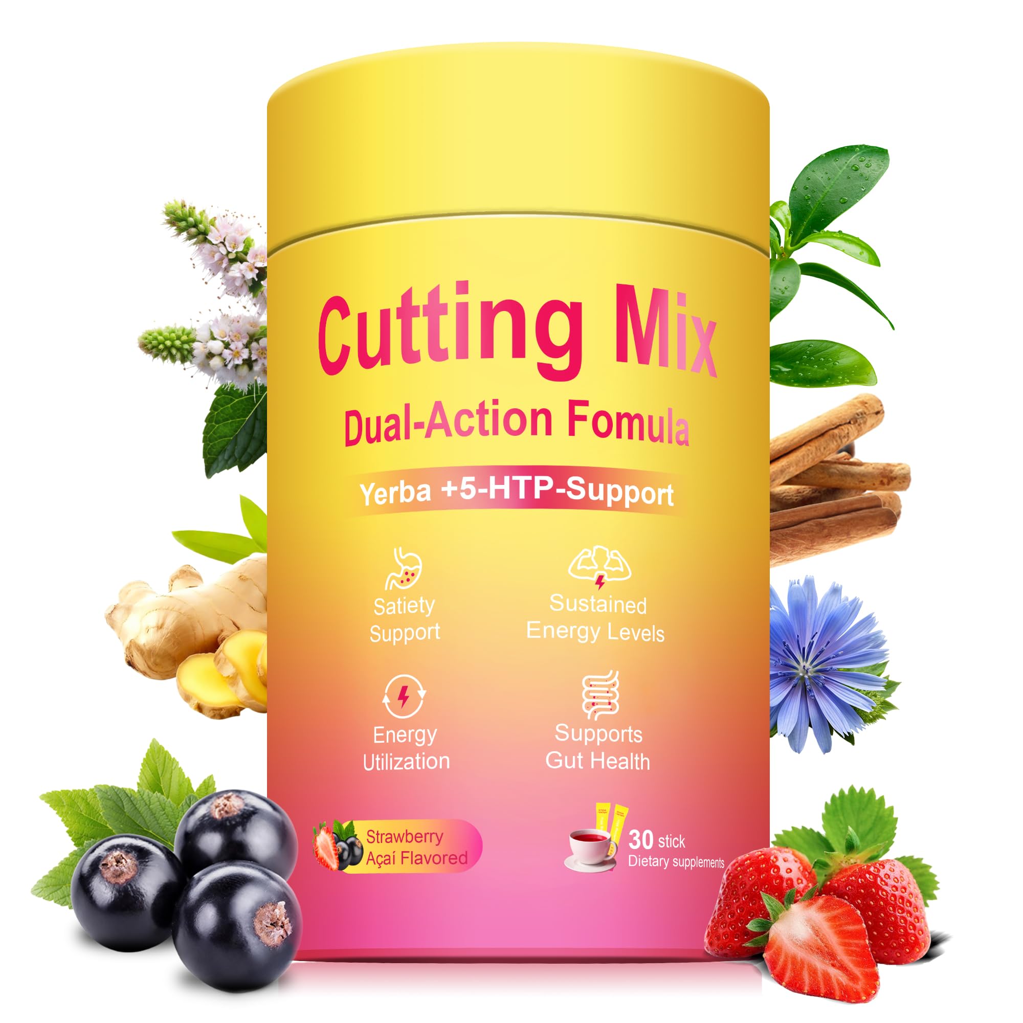 Kereeao Cutting Drink Mix con berberina, posible apoyo a la saciedad y energía diaria