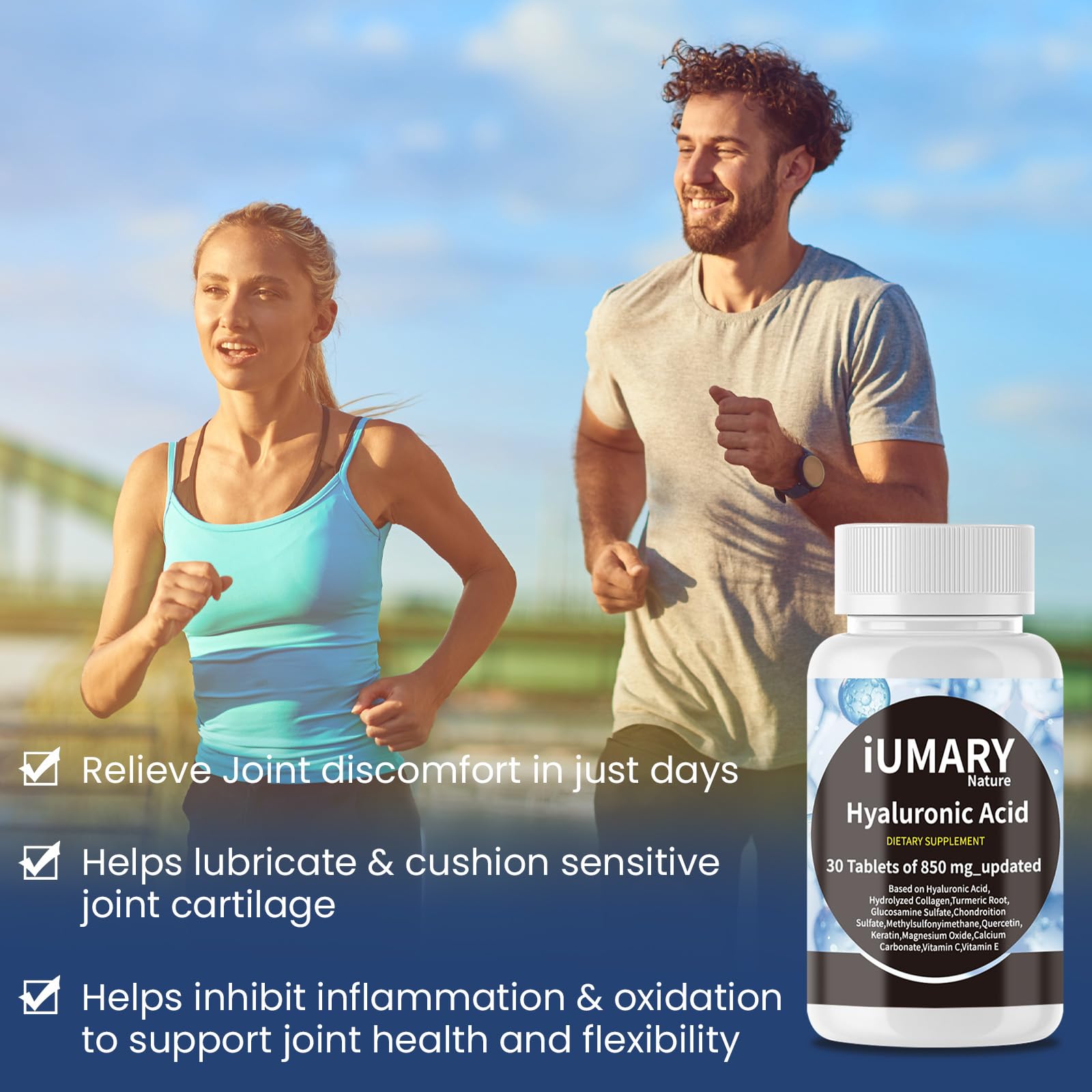 Keszciy hialurónico 850 mg etiqueta del producto: confianza en su composición.