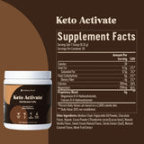 KETO ACTIVATE taza de degustación de trufa chocolate oscura