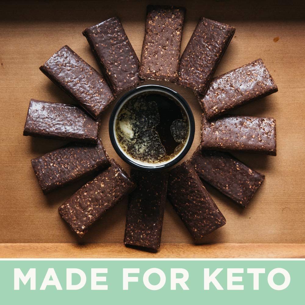 Keto Bars barra menta chocolate, snack refrescante para mantener energía.