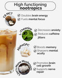 Keto Brainz crema para café lista para empezar el día.