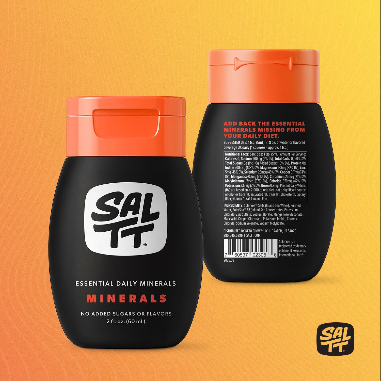 Keto Chow SALTT: variedad de sabores para elegir y mantener interés.