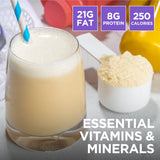 Keto Science Keto Meal Shake Vanilla contiene ingredientes clave visibles