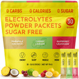 Keto Vitals Tropical Electrolitos, sobre individual, hidratación rápida en cualquier momento