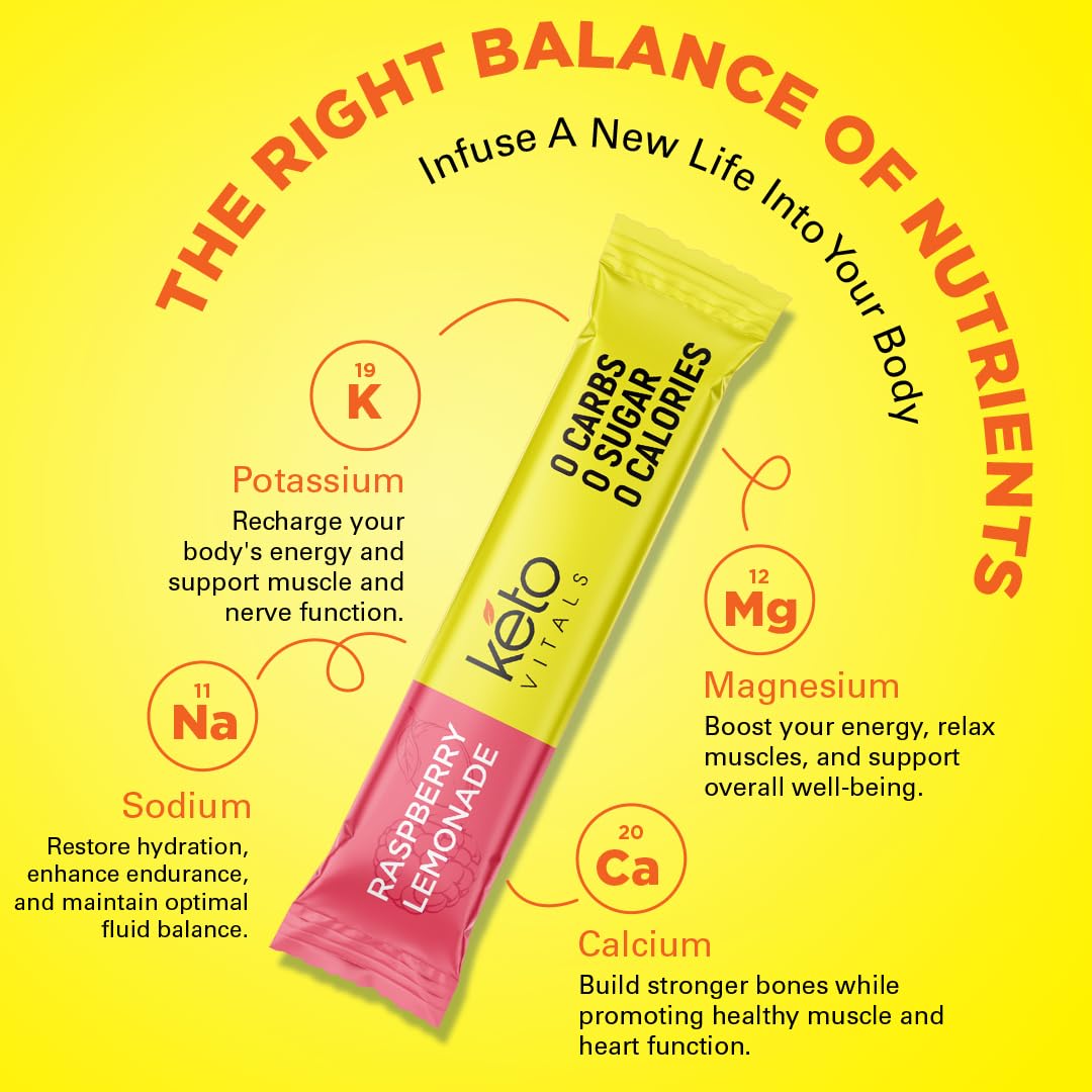 Keto Vitals Tropical Electrolitos, uso durante entrenamiento físico