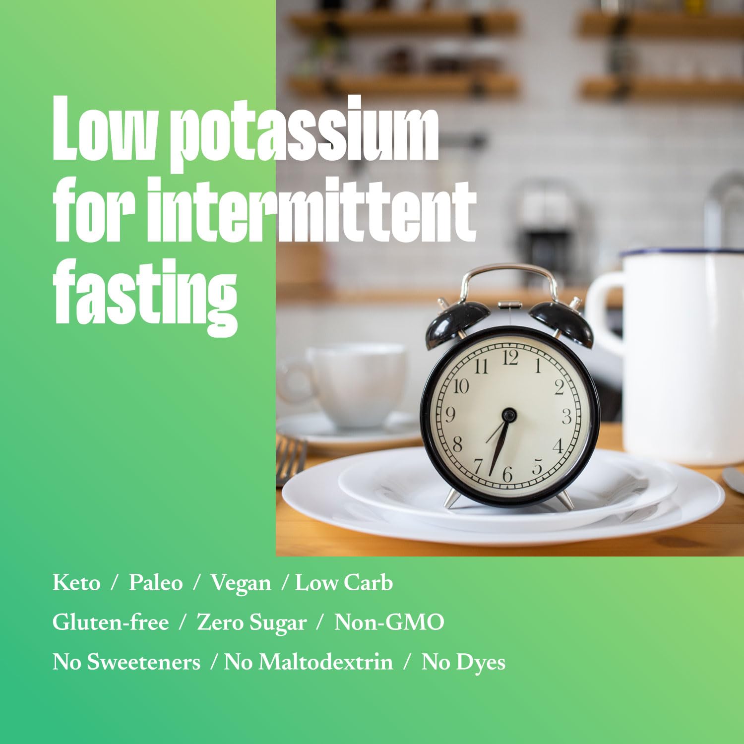 Keto Chow SALTT Low-K Dosis Diaria: guía para mantener electrolitos durante el día.