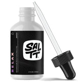 Keto Chow SALTT Relax Gotas: botella de 120 ml para uso diario de electrolitos.