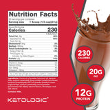 Ketologic KetoMeal con MCT y proteína, saciedad duradera para el día