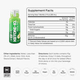 Ketone-IQ sin cafeína etiqueta frontal: información clara y transparente