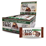 Keto Wise bombas-grasas chocolate MCT, snack rápido para energía sostenida entre comidas.