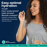 Frasco de KEY NUTRIENTS con 200 cápsulas para reponer electrolitos tras ejercicio