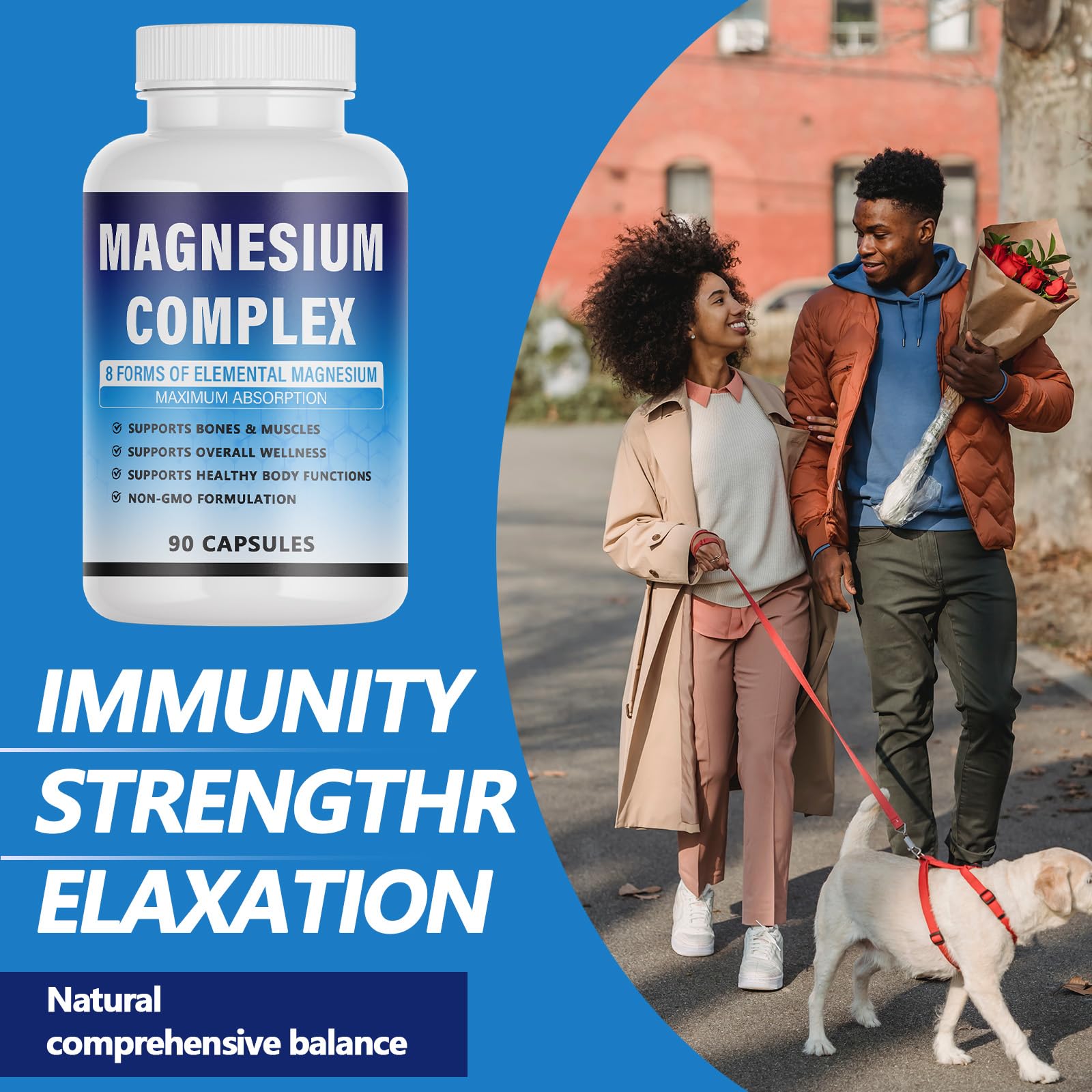 KFUKFU Magnesium Complex, cápsulas: magnesio de alta biodisponibilidad.