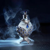 KHADLAJ PERFUMES Hareem Al Sultan Blue notas de salida cítricas y afrutadas.